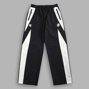 Darc Sport black and white track pants with drawstring